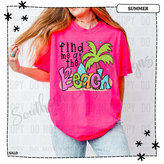Find Me At The Beach