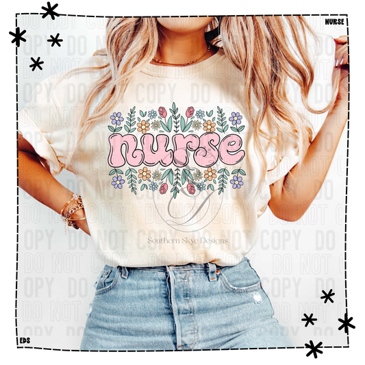 Floral Nurse Flower
