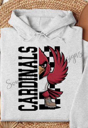 Half Cardinals Mascot