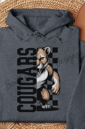Half Cougars Mascot