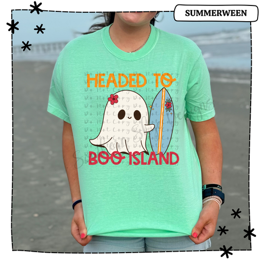 Headed to Boo Island