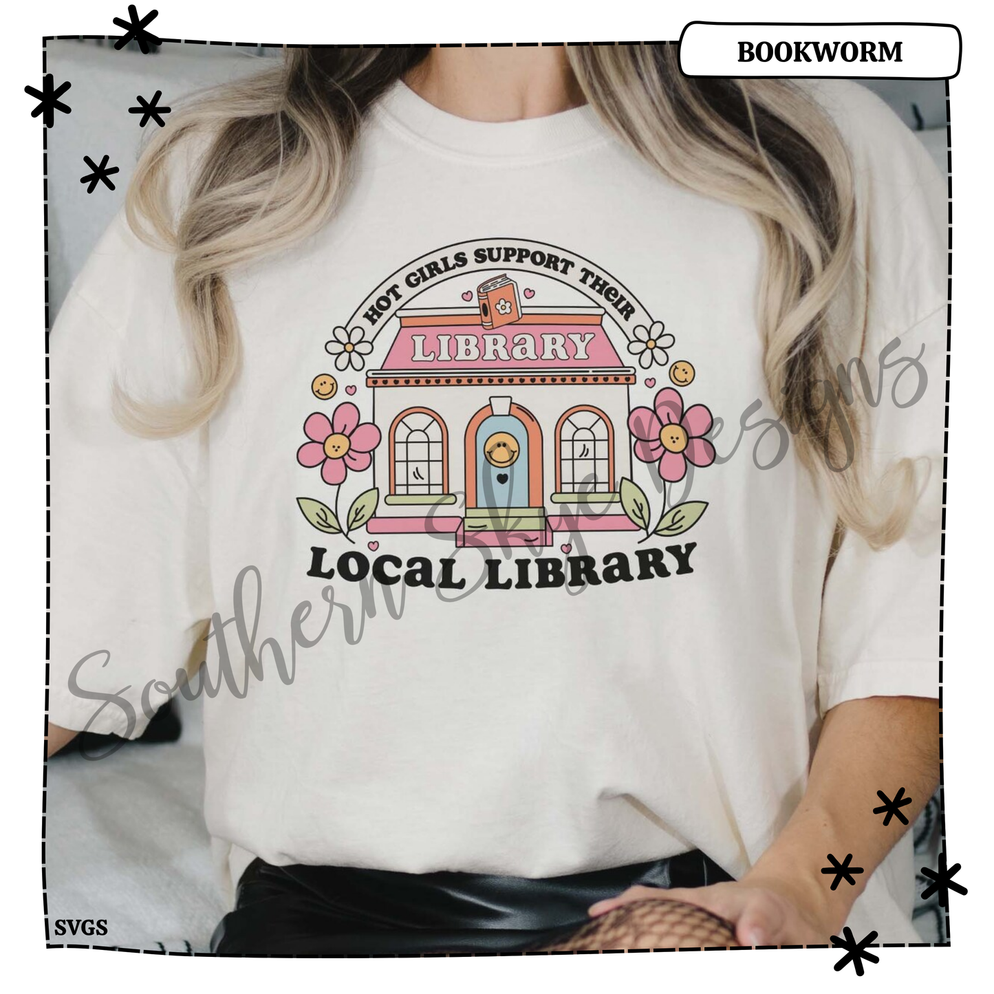 Hot Girls Support Their Local Library