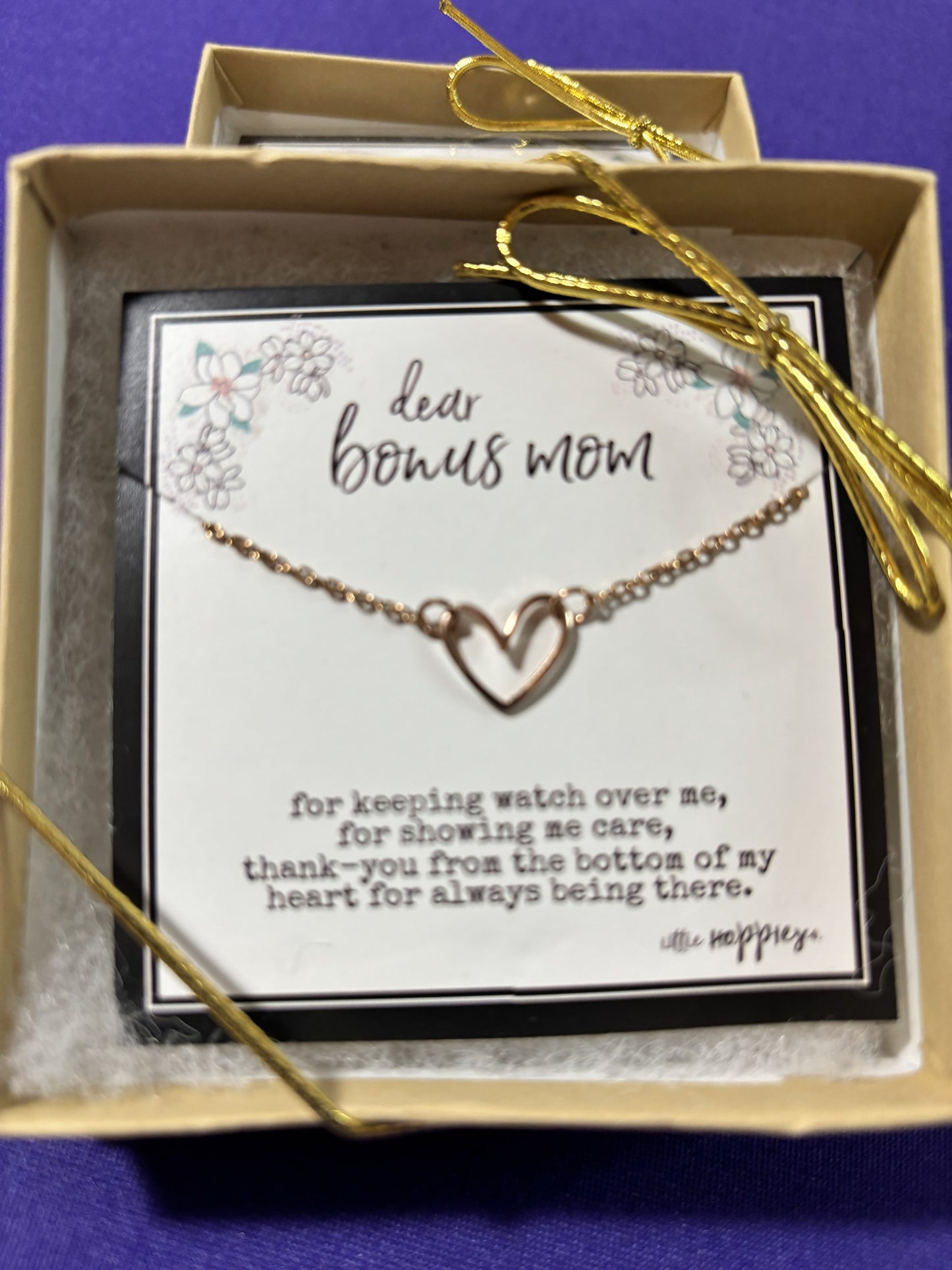 Dear Bonus Mom Necklace