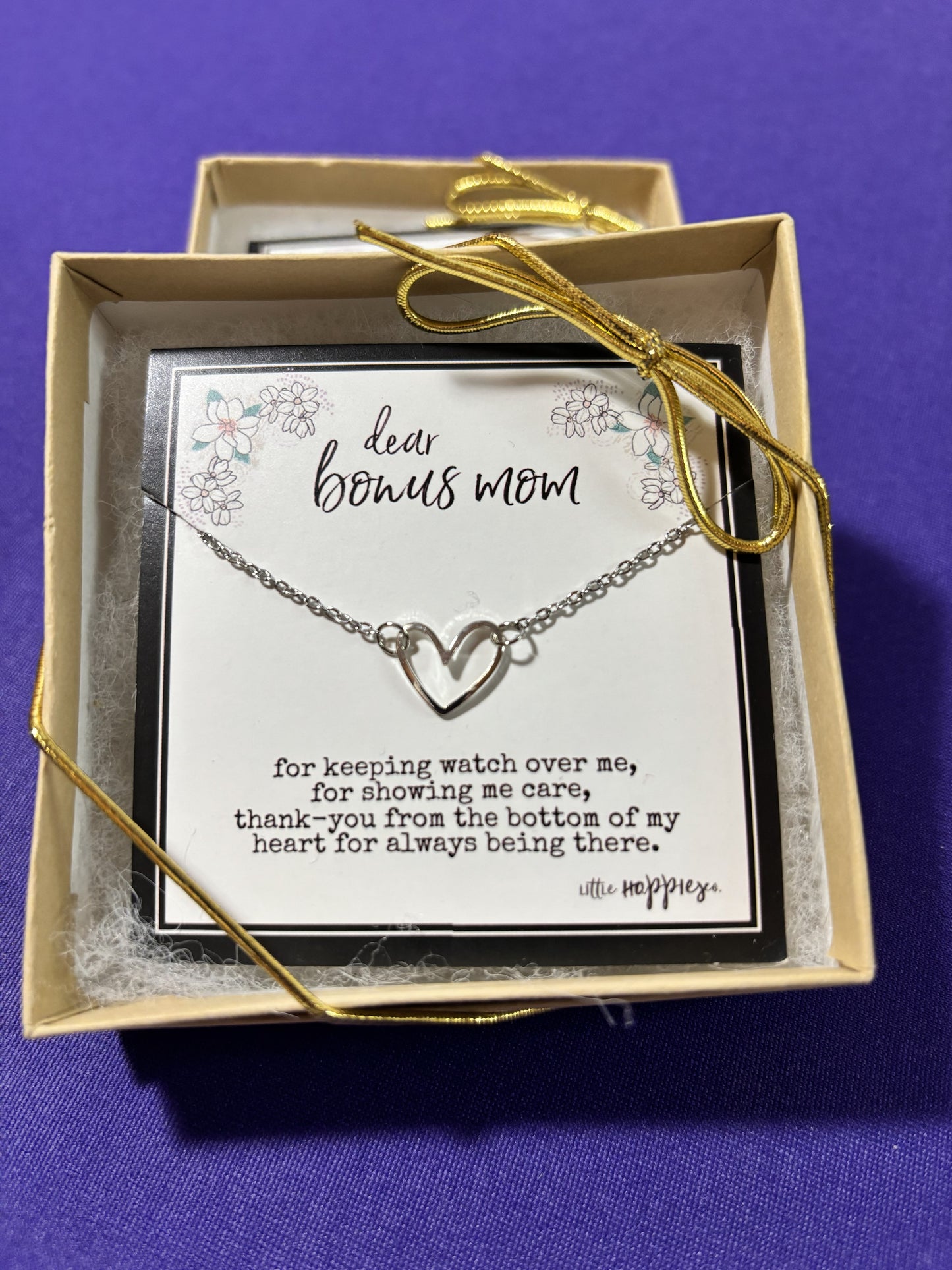 Dear Bonus Mom Necklace