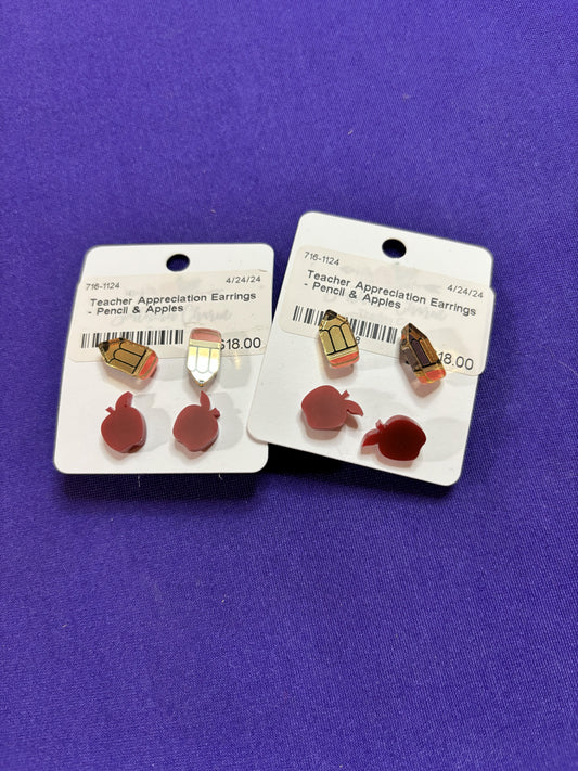 Teacher Appreciation Earrings