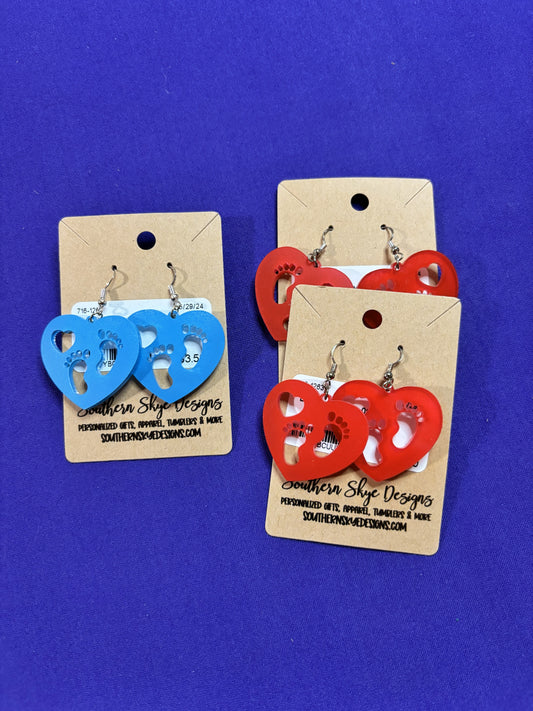 Baby Feet Earrings
