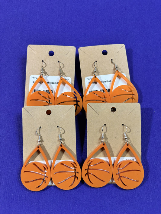 Basketball Earrings