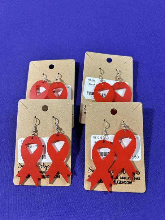 Awareness Ribbon Earrings