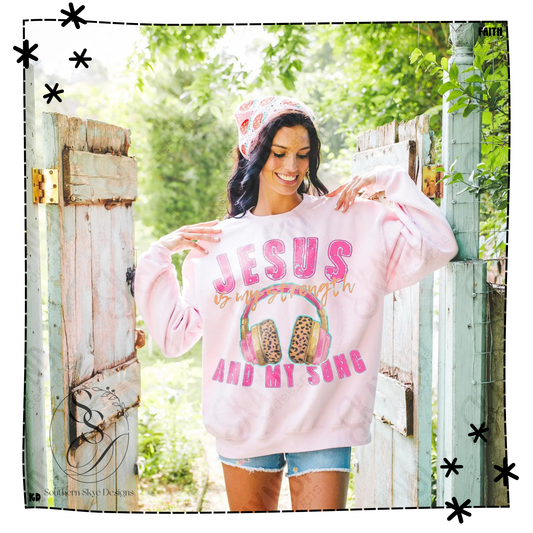 Jesus is My Strength and My Song Headphones