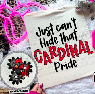 Just Can't Hide That Cardinal Pride