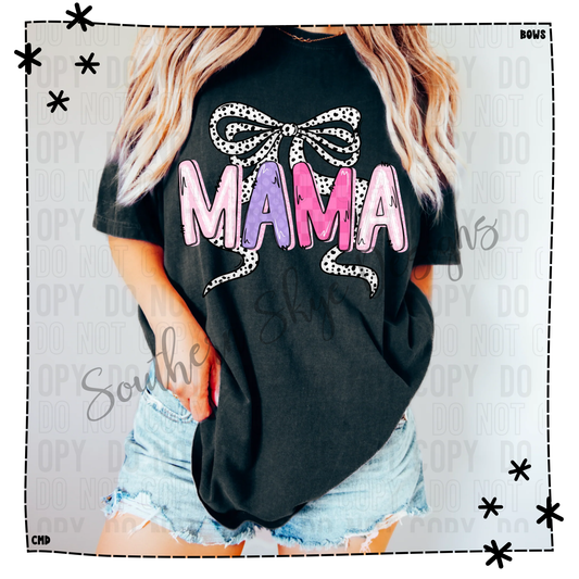 Mama Coquette Polka Dot Bow
