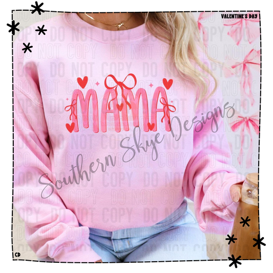 Mama Heart & Bow