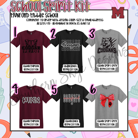 Munford Middle - School Spirit