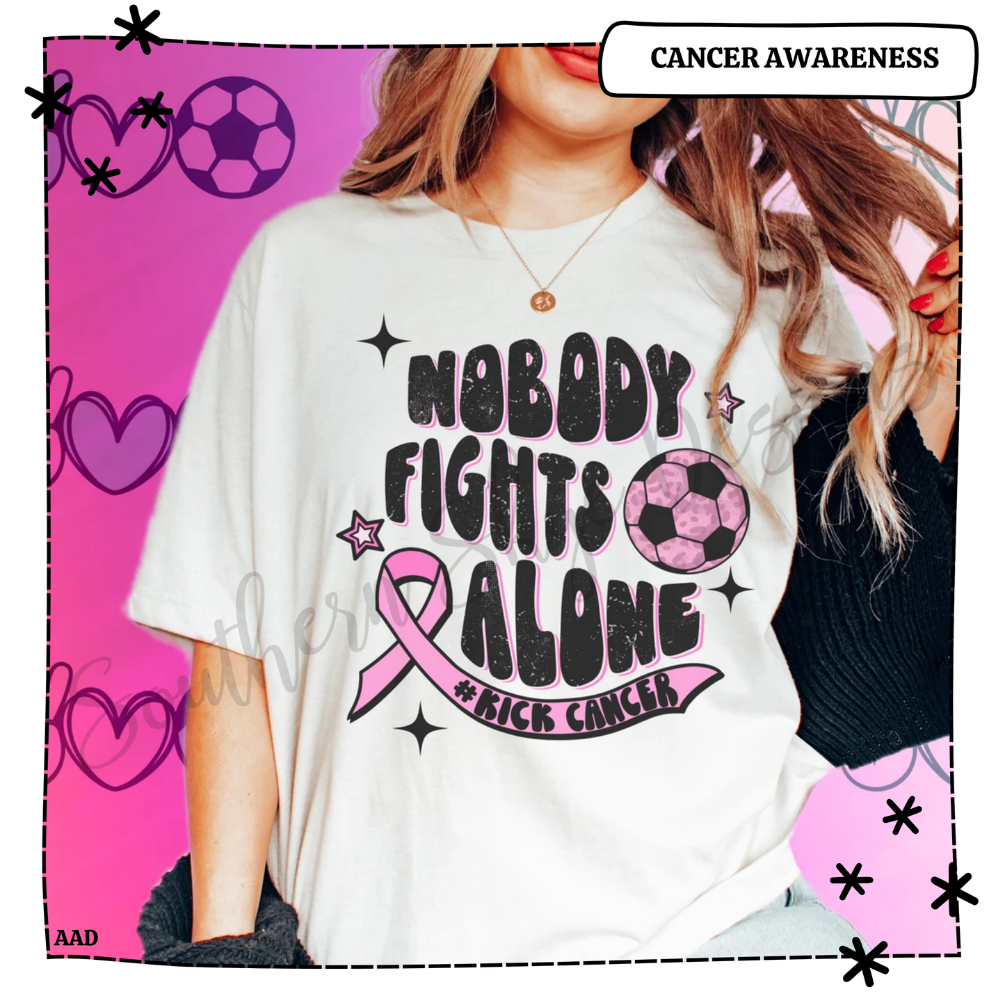 Nobody Fights Alone Kick Cancer