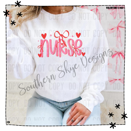 Nurse Heart & Bow