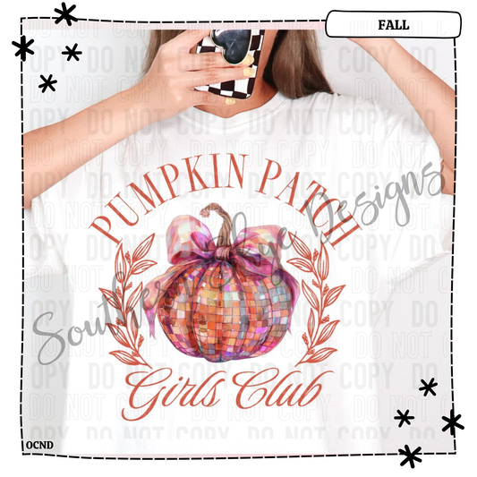 Pumpkin Patch Girls Club Sparkle