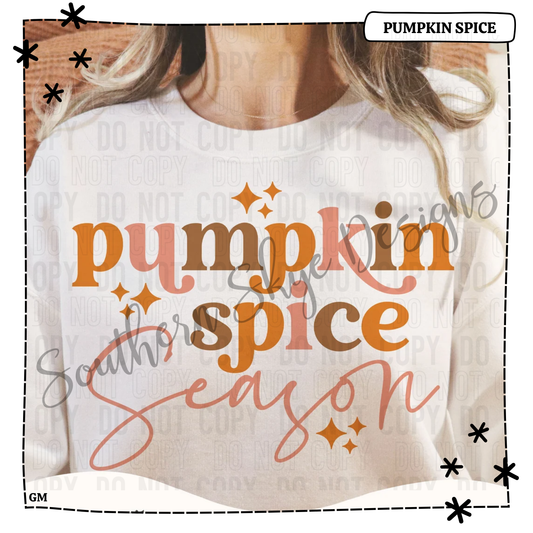 Pumpkin Spice Season Pastel
