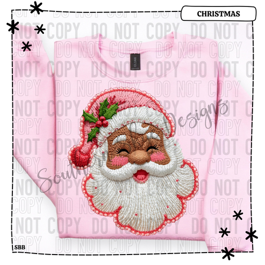 Santa Pink Faux Yarn