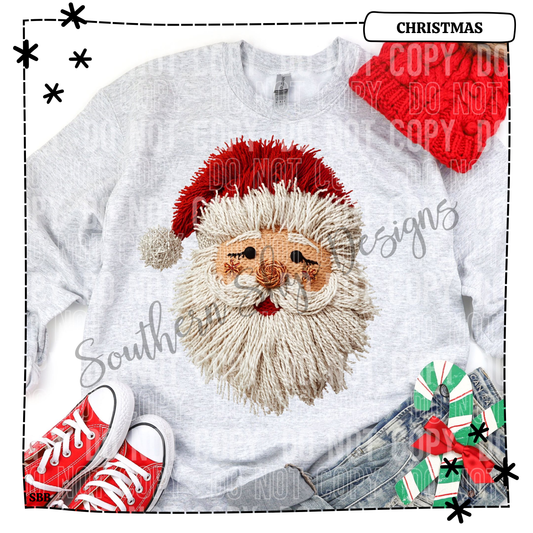 Santa Faux Yarn String