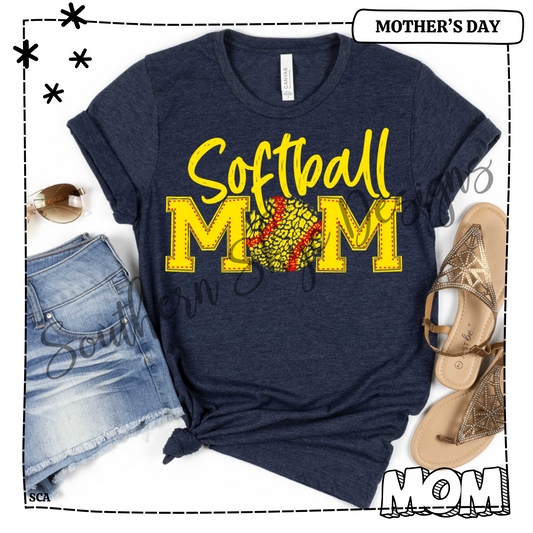 Softball Mom 2-Color