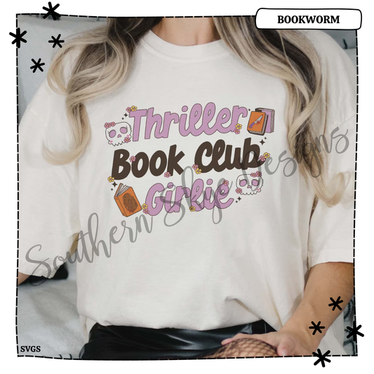 Thriller Book Club Girlie