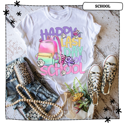 Happy Last Day of School Backpack