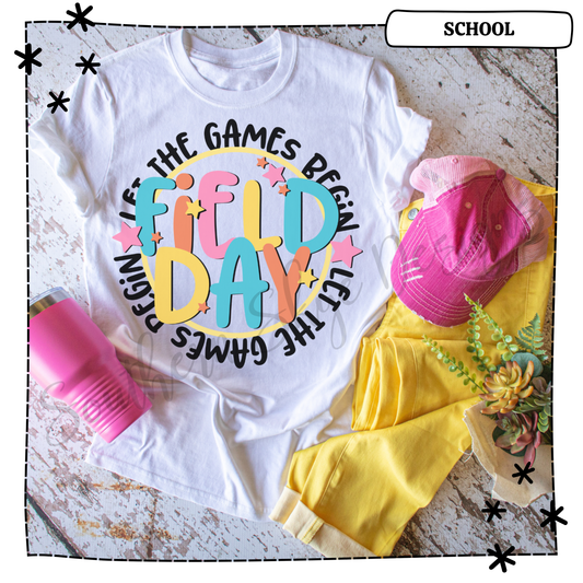 Let The Games Begin Field Day