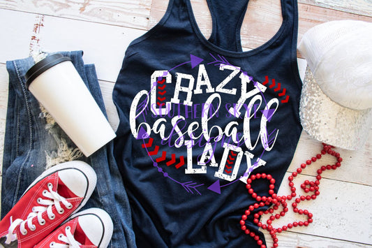 Crazy Baseball Lady