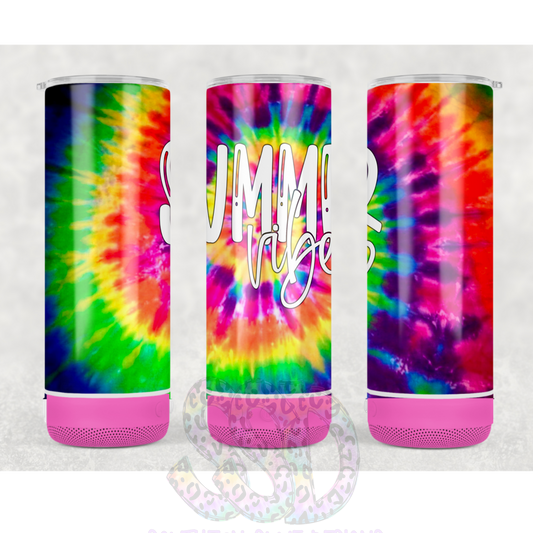 Summer Vibes Bluetooth Speaker Tumbler