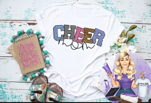 Cheer Mom Colorful